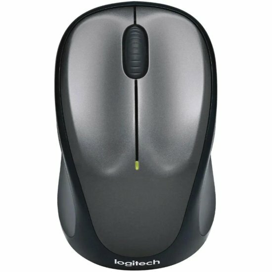 Мышь Logitech M235n серый/черный (910-007129)