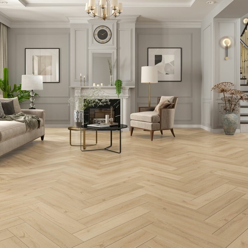 Виниловый ламинат (LVT) Tulesna ART PARQUET LVT 1005-501 Caldo 2,2278 м2, толщиной 2,5 мм