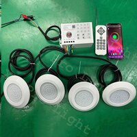Светодиодный светильник для бассейна 12 Вт, RGB-1M-4T