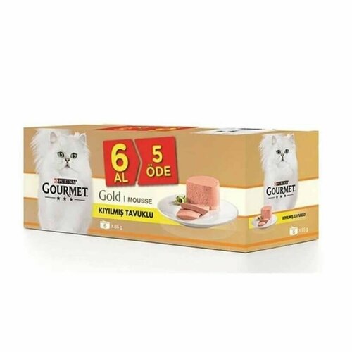 ProPlan Gourmet Gold Консервированная куриная котлета с фаршем 85 г
