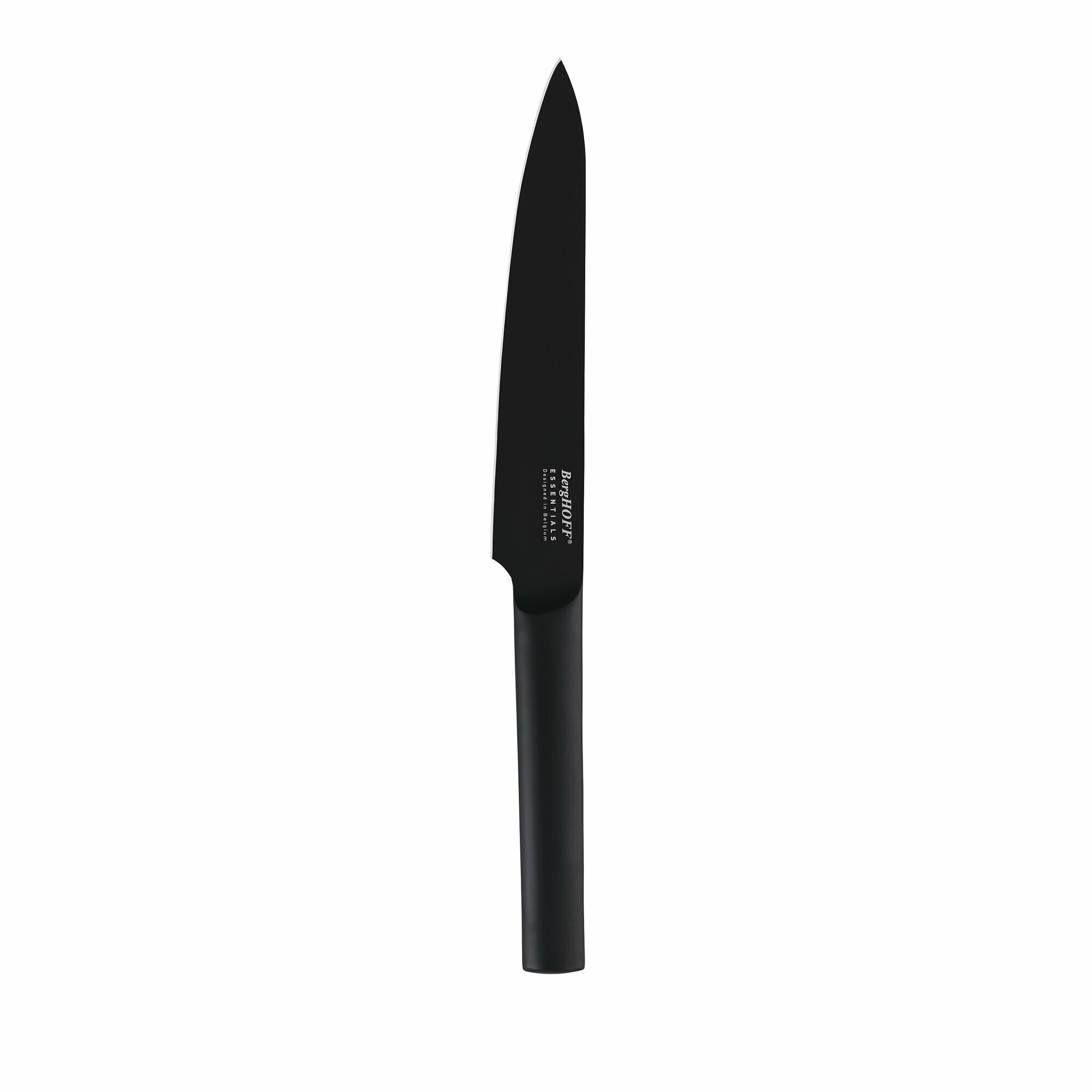 Нож для мяса BergHOFF Black Kuro, лезвие 19см, нерж. сталь, антиналипающее покрытие