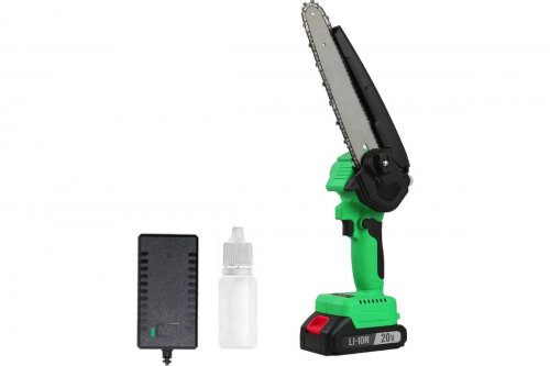 Пила цепная аккумуляторная Zitrek GreenSaw 20V (20В, 1x4.0Ач, ЗУ) 082-1858