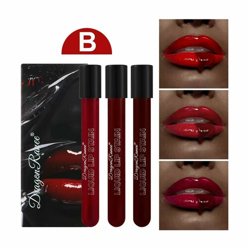 Тинт для губ набор 3 штуки