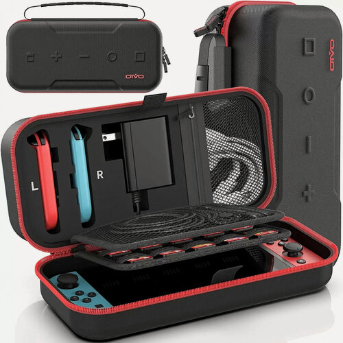 Изображение товара Чехол защитный Carry Case Red (красный) Switch/Switch OLED Oivo (IV-SW178)