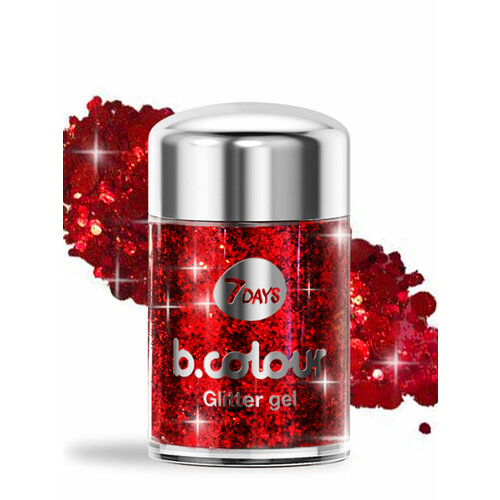 Глиттер для глаз лица губ 7DAYS 02 CRUELLA 360₽