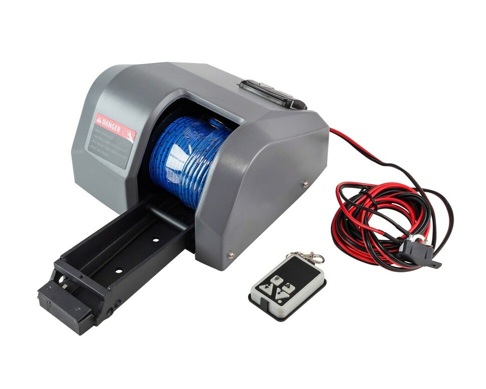 Лебедка якорная autoTRAC AUTODEPLOY 35SW серая (Москва)