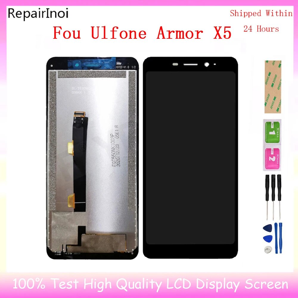 Новый оригинальный сенсорный ЖК-дисплей для Ulefone Armor X3 Armor X5 X5 Pro X9 X10 X11, запасные части для дигитайзера, бесплатные инструменты, Armor X5