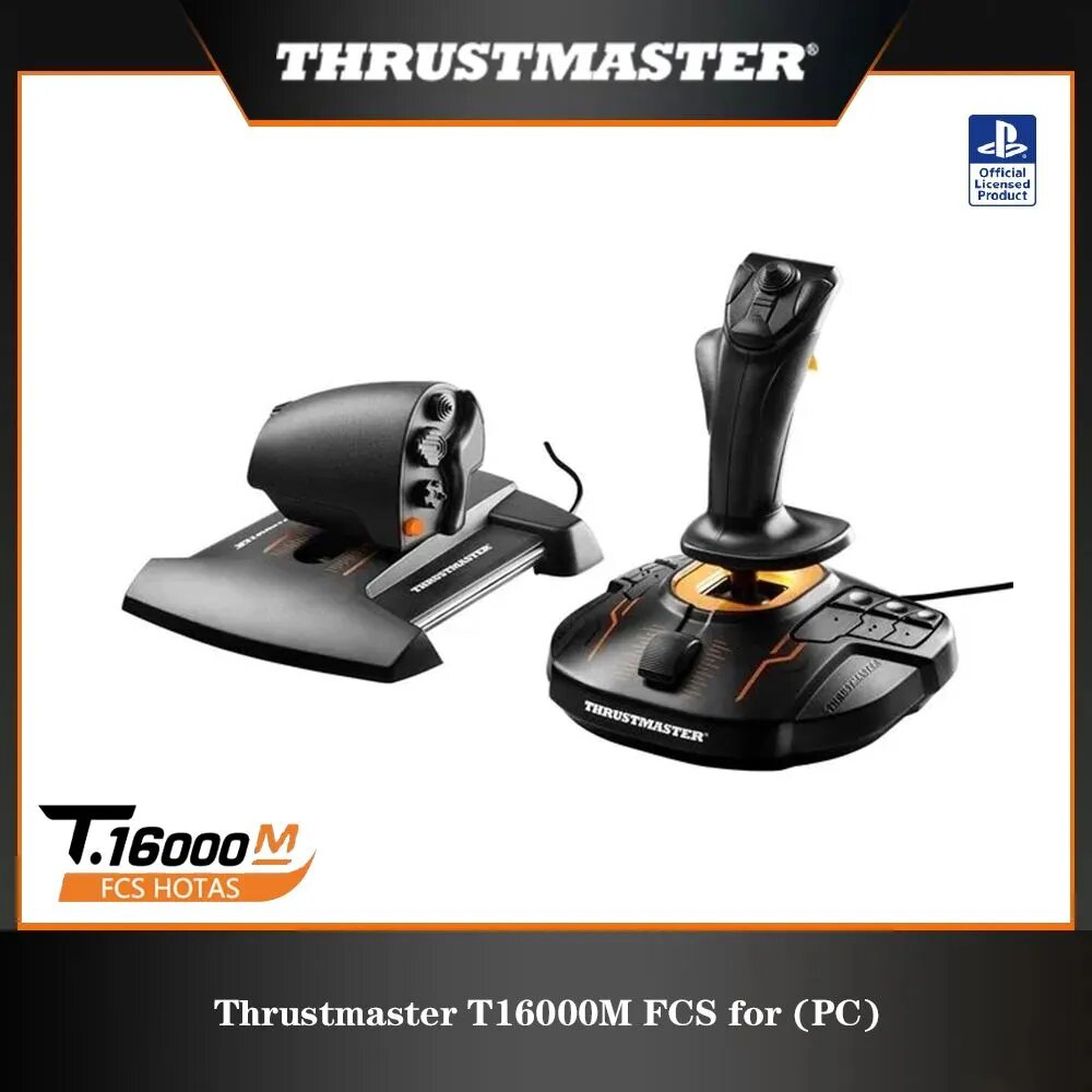 Thrustmaster T16000M FCS Двуручный джойстик (PC) TWCSдроссельная заслонка