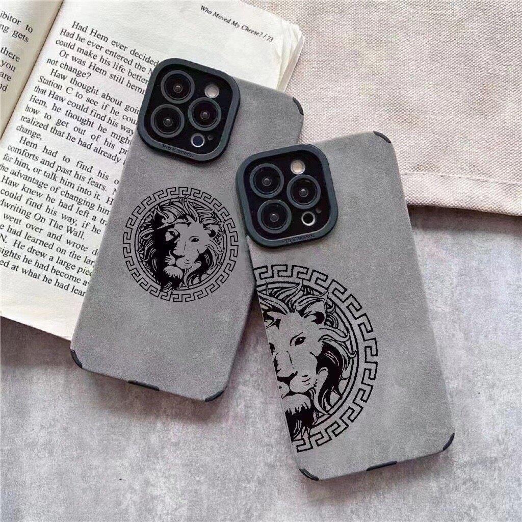 Чехол Tide Lion, для iPhone 12, высококачественная кожа.
