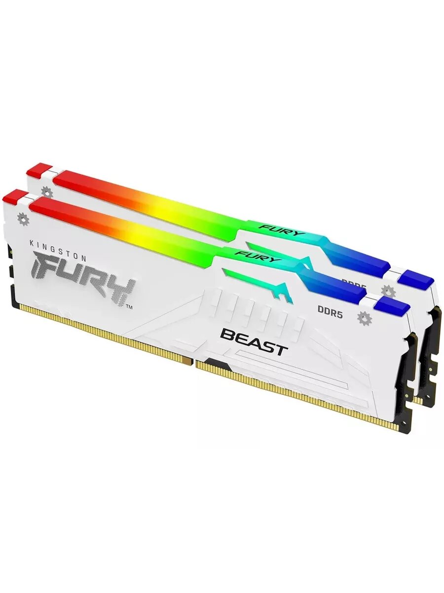 32 Гб DDR5 Kingston Fury Beast 6000 (2x16) — купить по низкой цене