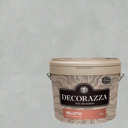 Изображение товара Декоративная штукатурка с эффектом матового шёлка Decorazza Velluto (5кг) VT 10-70