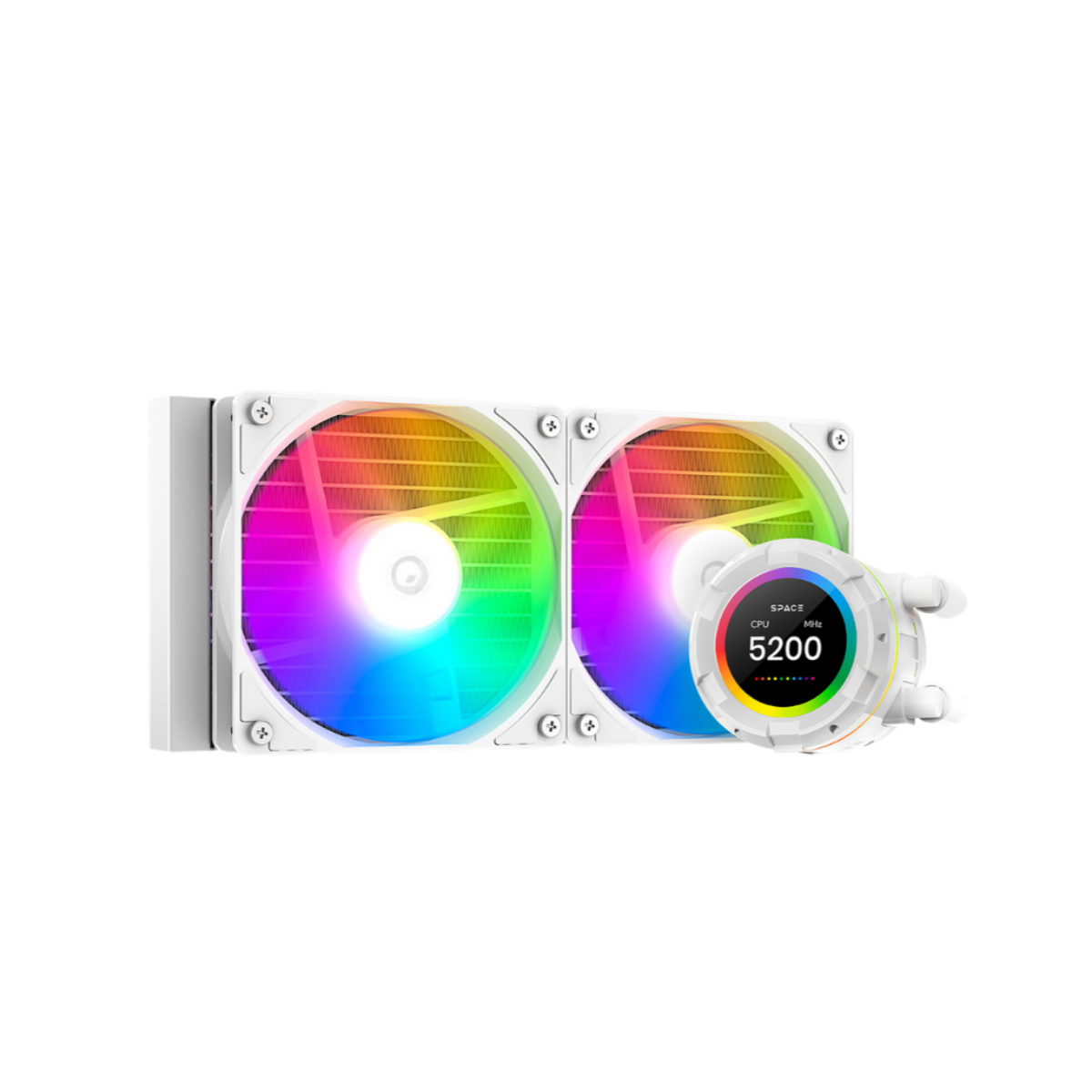 Система охлаждения ID-Cooling SL240 XE WHITE, 300 Вт, белый