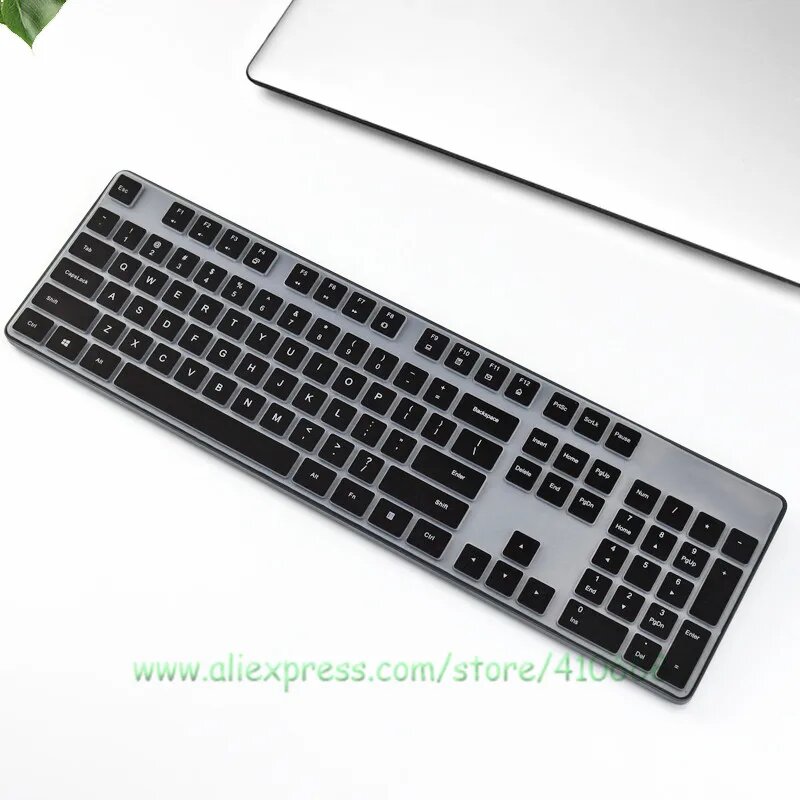 Изображение Силиконовый чехол-накладка для беспроводной клавиатуры и мыши Xiaomi Mi, Crystal