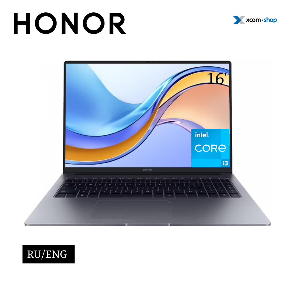 Ноутбук Honor Magicbook X16 5301ALXS 2025 Core i31315U/8GB/512GB SSD/16"/noOS