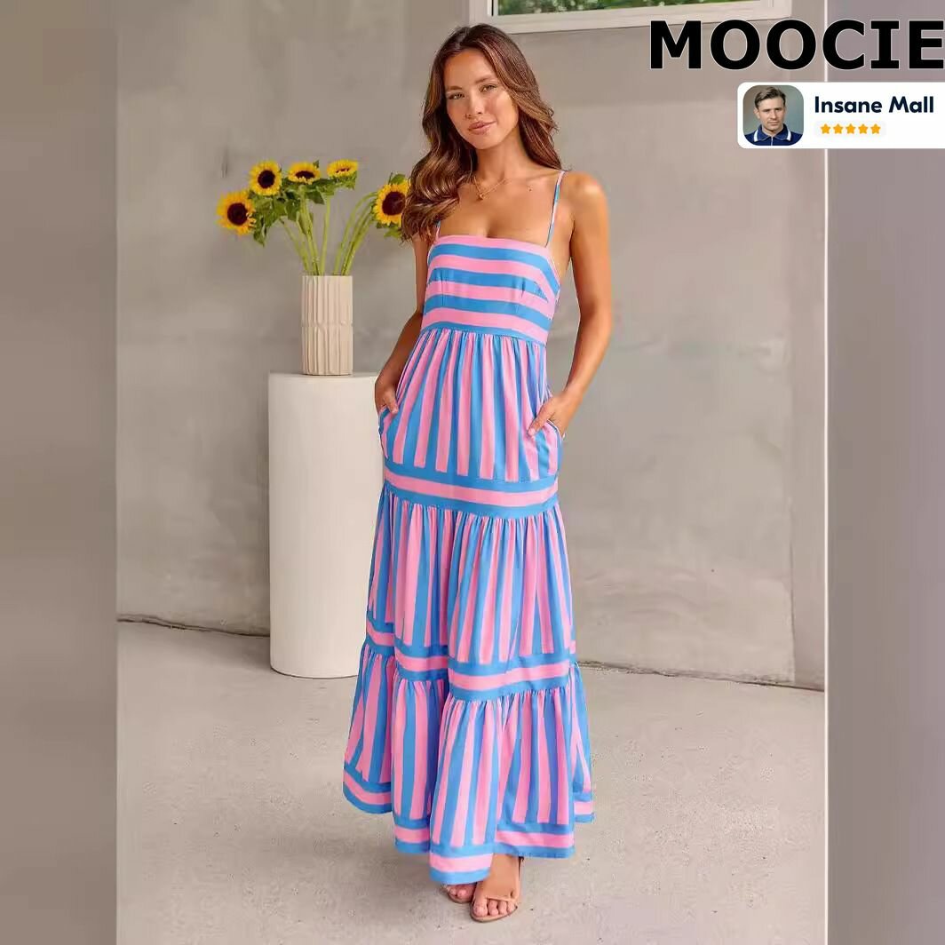 Платье MOOCIE Весна-лето 2025, размер XL, бледно-розовый