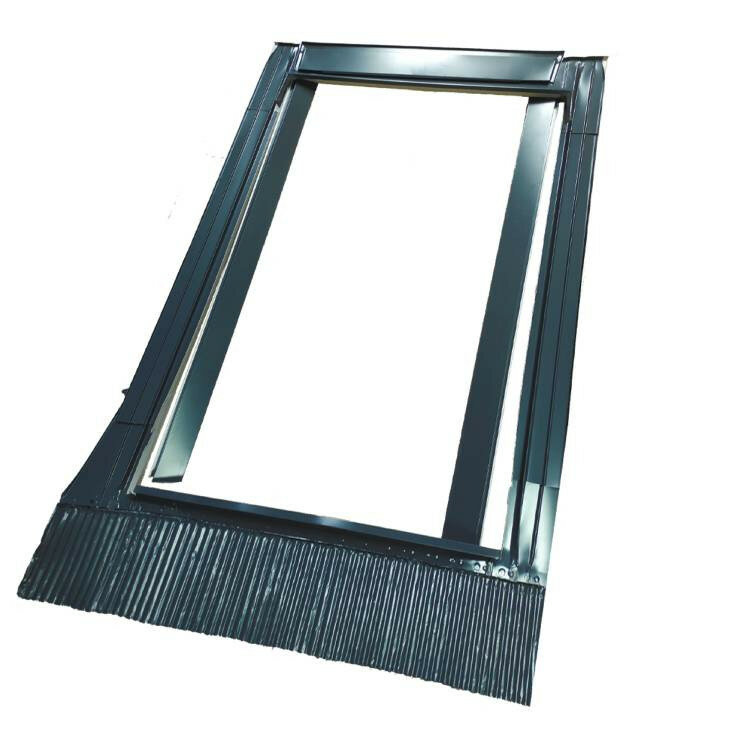 Мансардное окно с окладом (с верхней ручкой) O-SWO-78X118, дерево — фото 1