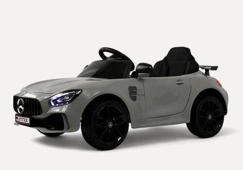 Изображение товара Детский электромобиль Mercedes-Benz RIVERTOYS AMG GT X777XX с дистанционным управлением, одноместный серый