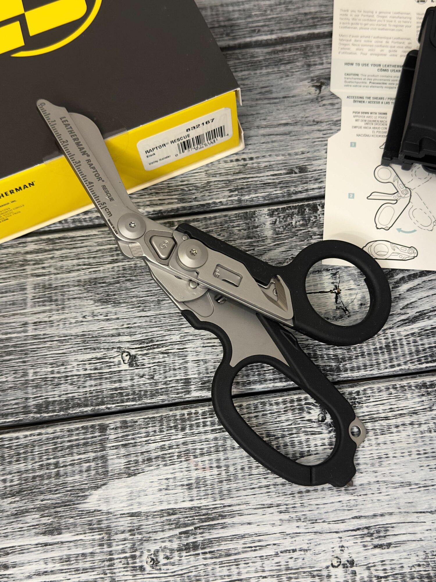 Мультитул Leatherman Raptor Rescue Black