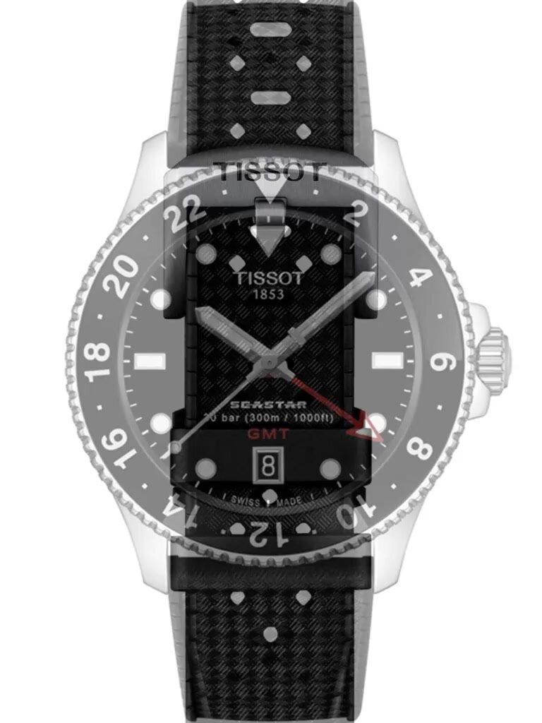 Наручные часы TISSOT, черный — фото 1