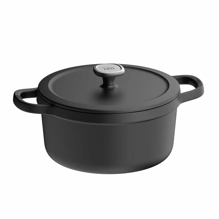 BergHOFF - Кастрюля с крышкой Leo Graphite 26 см чугун арт. 3950466