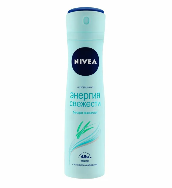 Дезодорант-спрей женский NIVEA Энергия Свежести 150мл