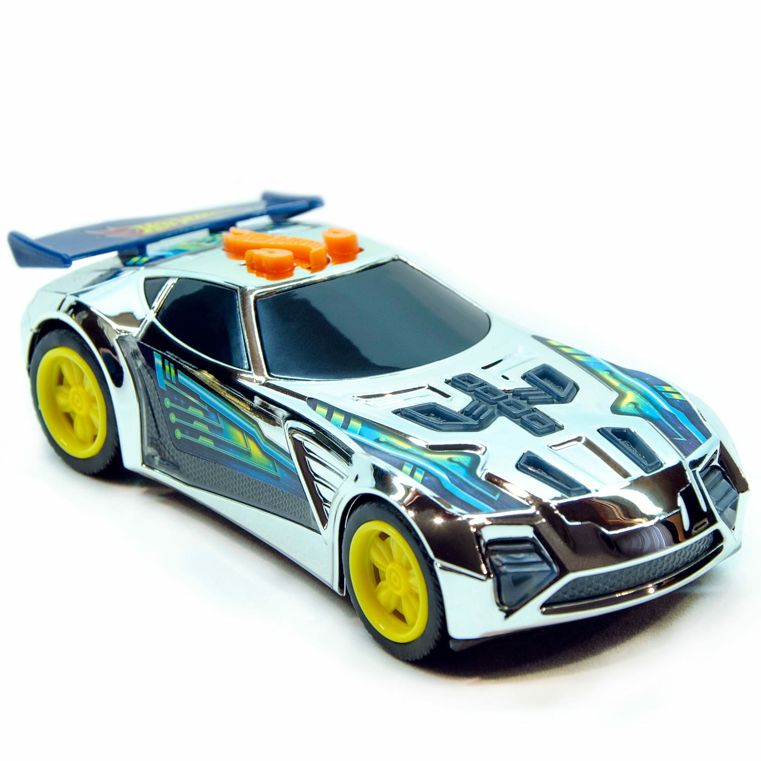 Интерактивная машинка Hot Wheels "Nerve Hammer" Edge Glow Cruisers, пластик, звуковые и световые эффекты