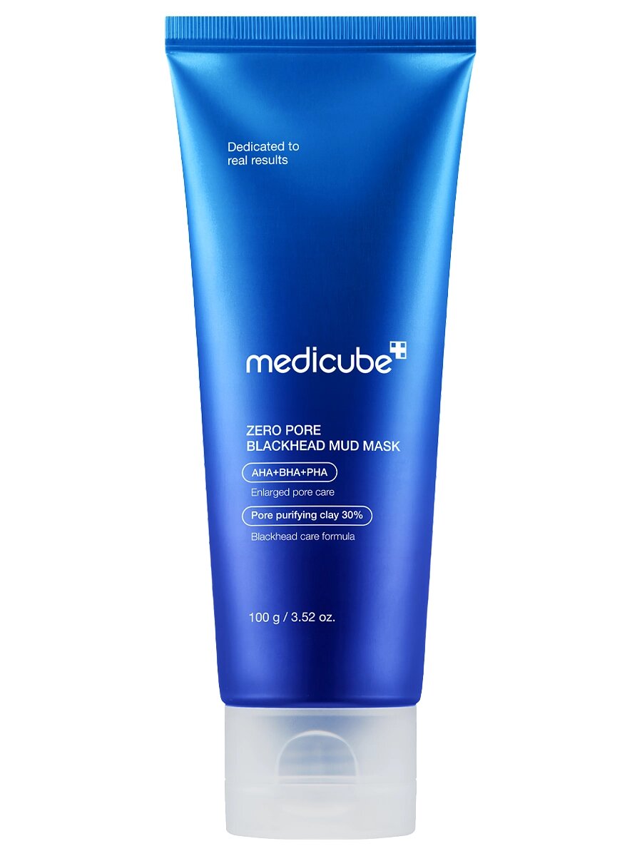 Глиняная маска с комплексом кислот для глубокого очищения пор Medicube Zero Pore Blackhead Mud Mask 100 гр