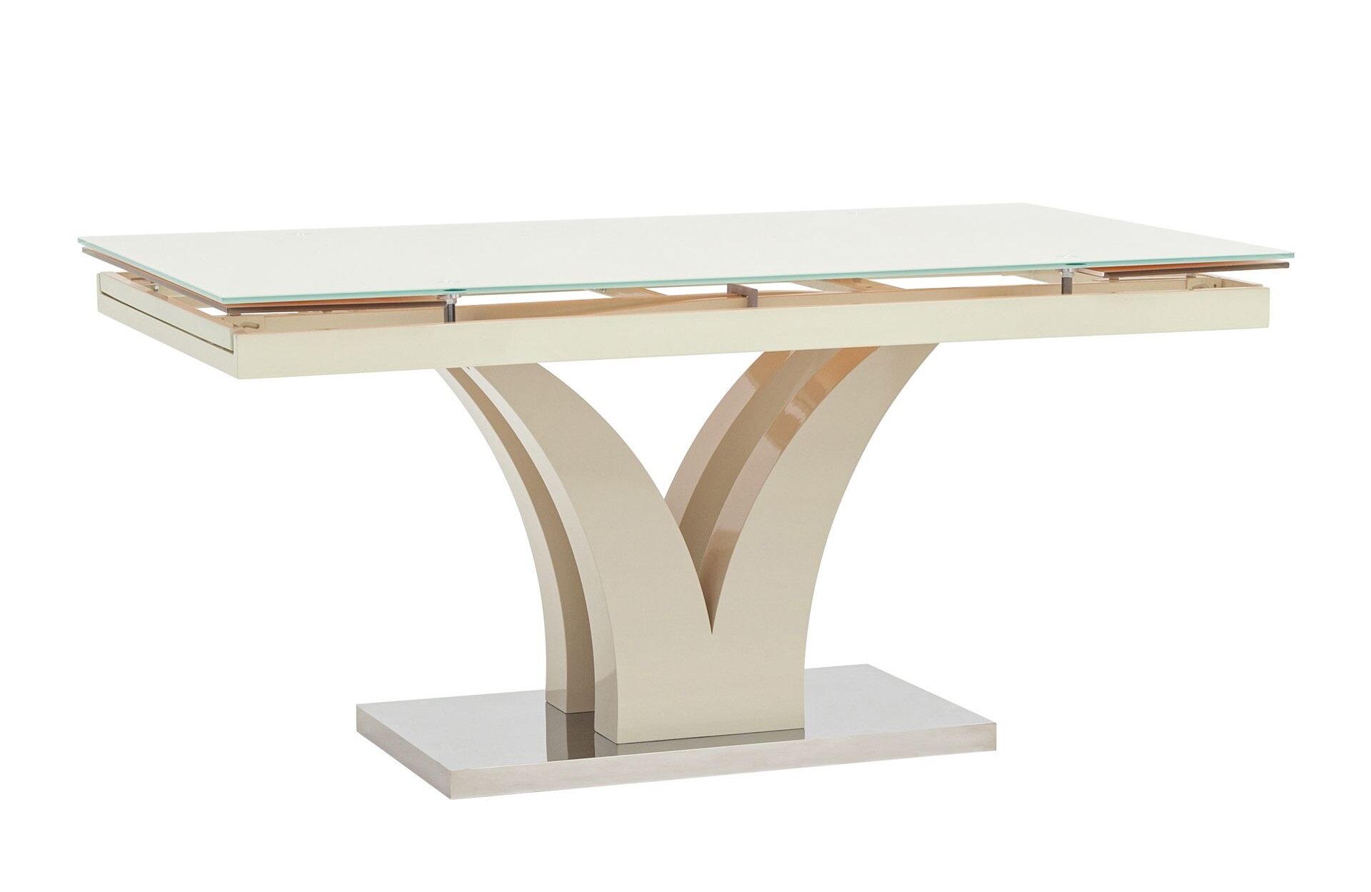 Стол обеденный STOOL GROUP Верона раскладной 160-220х90 Бежевый
