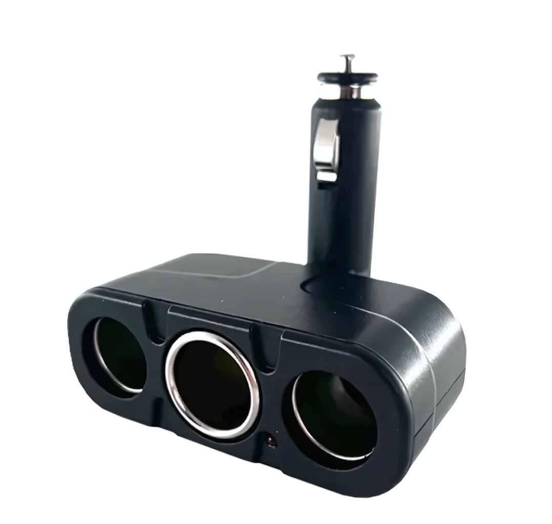 Разветвитель прикуривателя WALKER WSC-13 3 разъема черный удобный и надежный