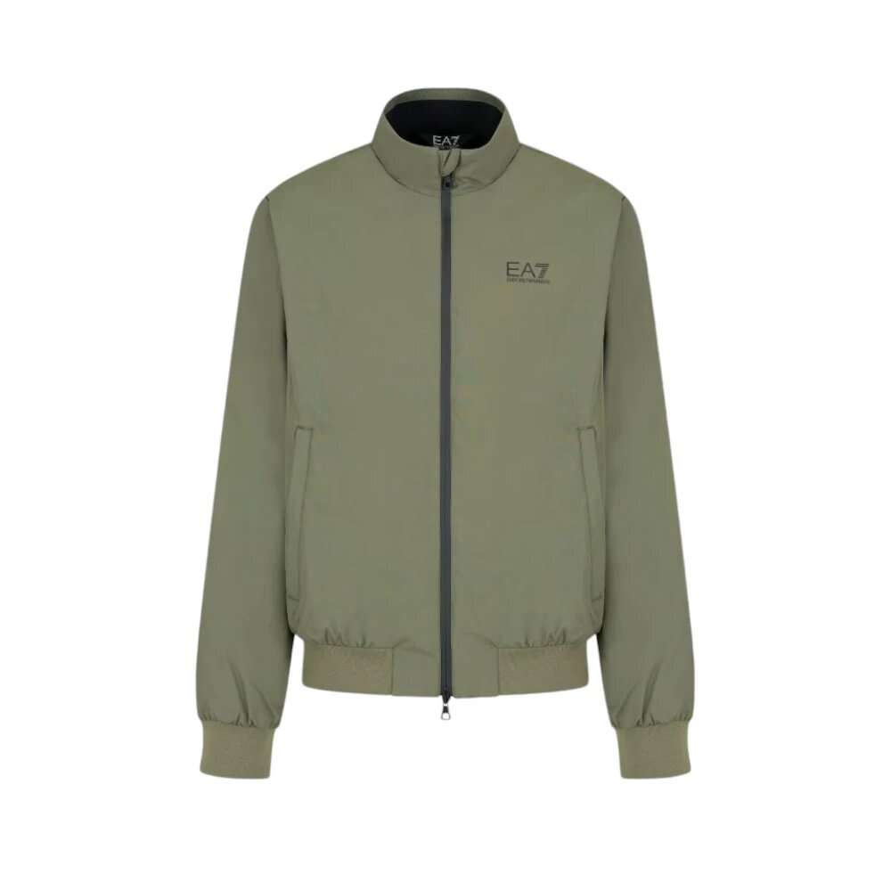 Ветровка EA7 EMPORIO ARMANI, размер 2XL, хаки — фото 1
