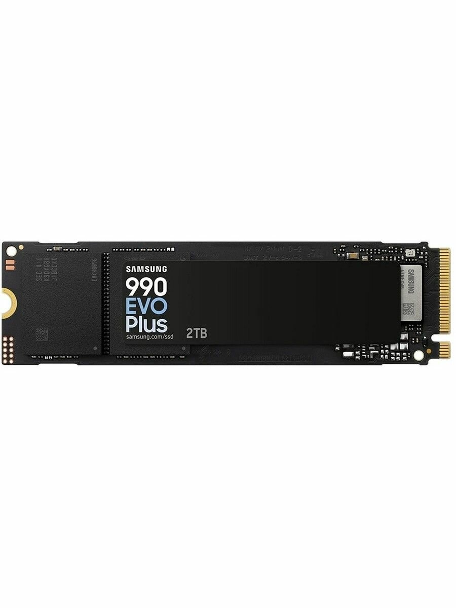 Накопитель SSD Samsung 2Tb PCI-E NVME M.2 2280 990 EVO Plus R6300/W7250MB/s ( MZ-V9S2T0BW )