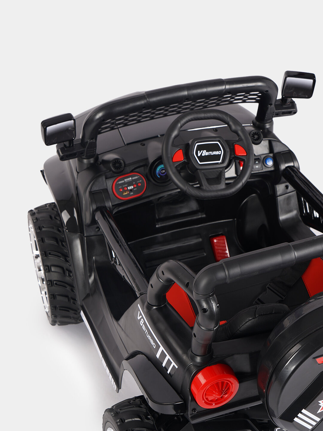 Электромобиль для детей Mercedes Off-Road , световые эффекты — фото 1