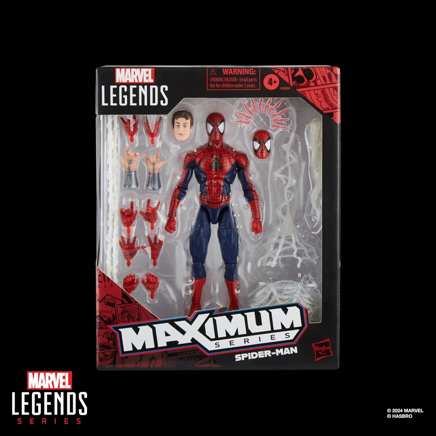 Фигурка Hasbro "Marvel Legends Maximum Spider-Man", 20 аксессуаров — фото 1
