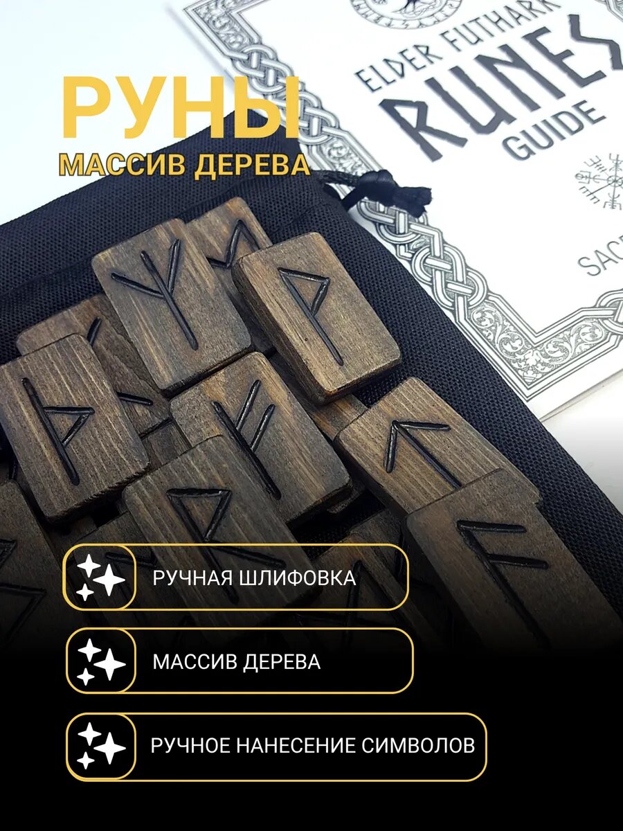 Руны скандинавские для гадания "ФутаркТеней" с описанием