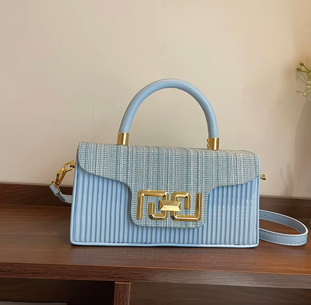 Сумка , Голубая