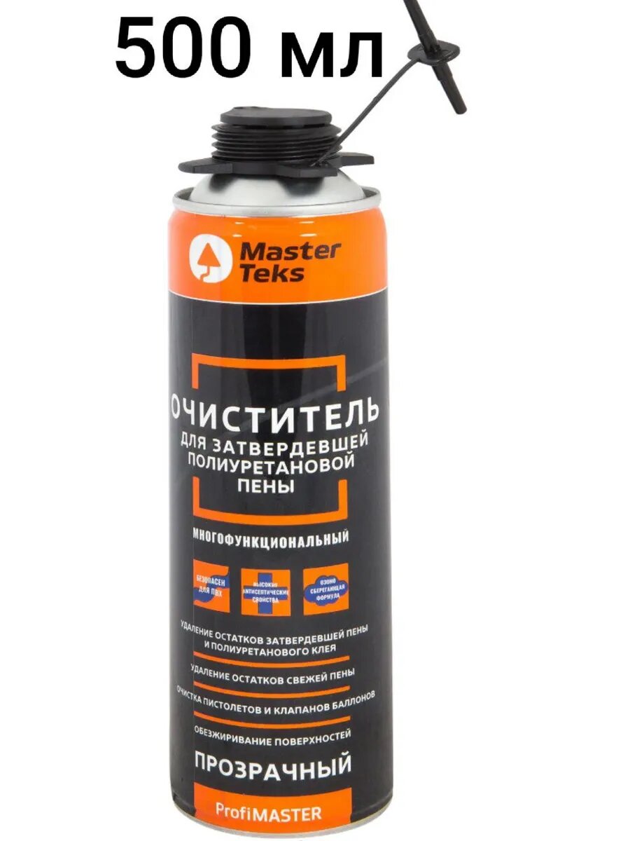 Очиститель для затвердевшей монтажной пены 500 мл