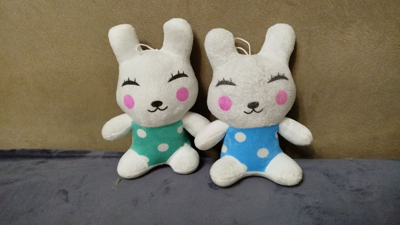 Мягкая игрушка "Пара Зайчат" — фото 1