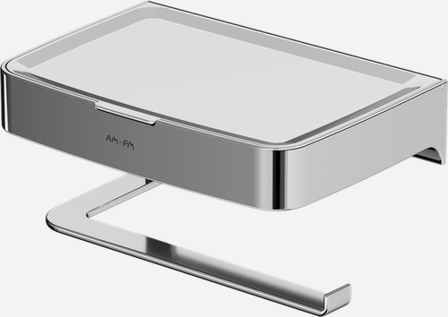 Изображение товара Держатель туалетной бумаги AM.PM Inspire V2.0 A50A341500 с полкой для телефона и контейнером