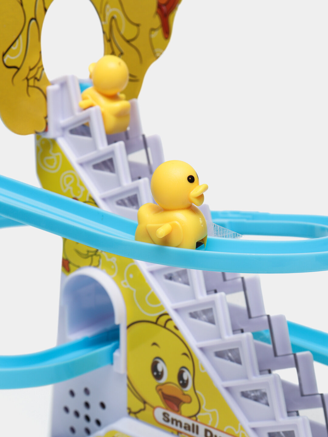 Уточки на горке "Small Duck", для детей, развивающая, музыкальная, антистресс