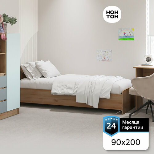 Кровать МиФ Челси Color дуб крафт 85x2036x70 см 6290₽