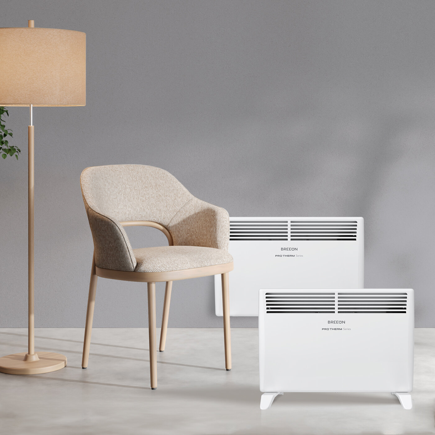 Электрический конвектор обогреватель BREEON Pro Therm BHCI-1000 SM