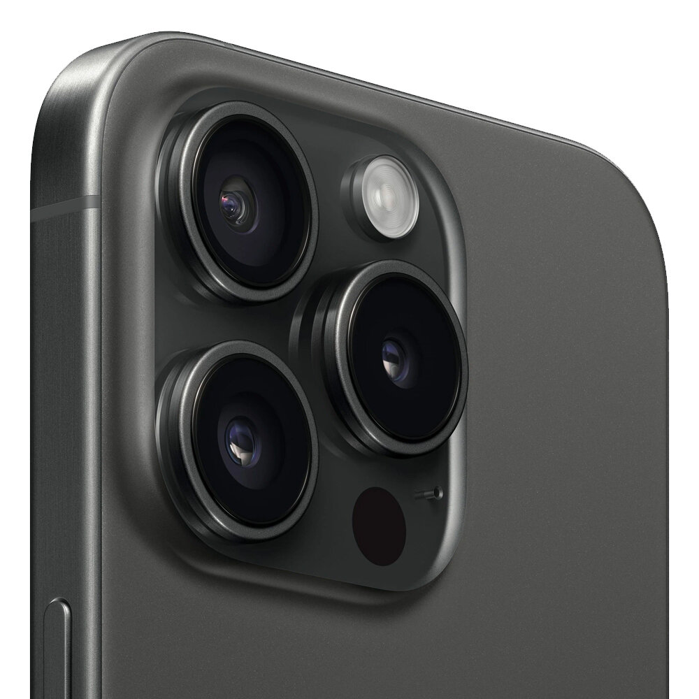 Смартфон Apple iPhone 15 Pro 256ГБ, Dual: nano SIM + eSIM, черный — фото 1