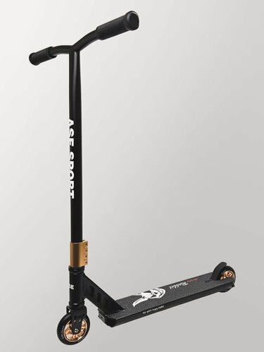 Изображение товара Трюковой самокат ASE stunt Angry Rabbit бронзовый