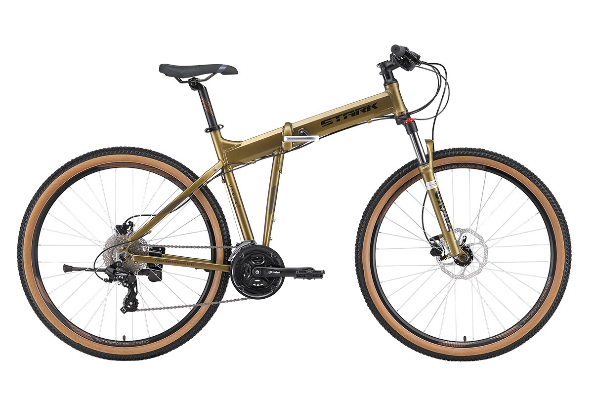 Горный велосипед Stark Cobra 29.2 HD (2024) золотистый 20"
