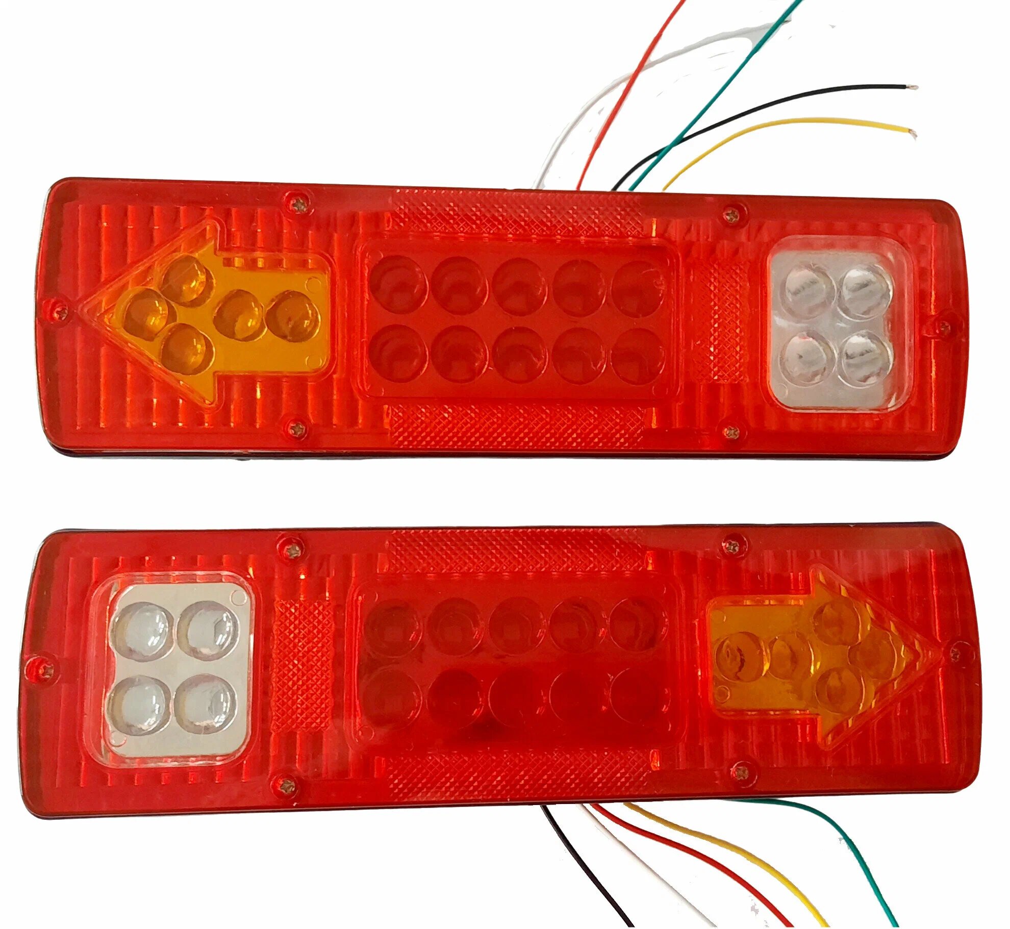 Фонарь задний LED DH-58 "Стрелка" универсальный 12V (комп. 2шт.) 300х88х30 мм