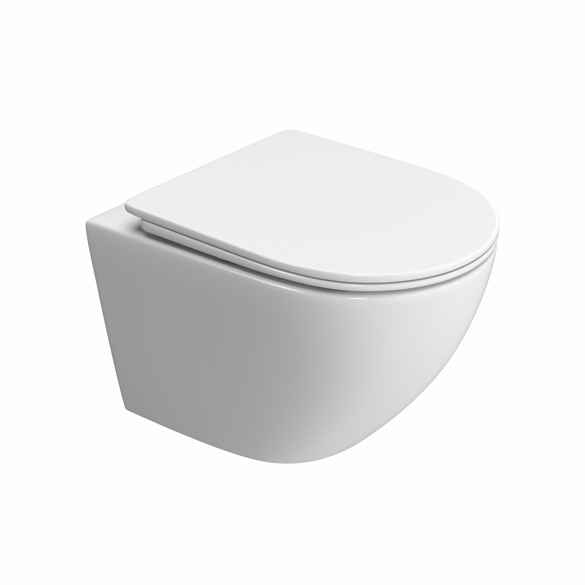 Унитаз подвесной BelBagno Uno BB5177CH-TOR/SC белый с крышкой микролифт