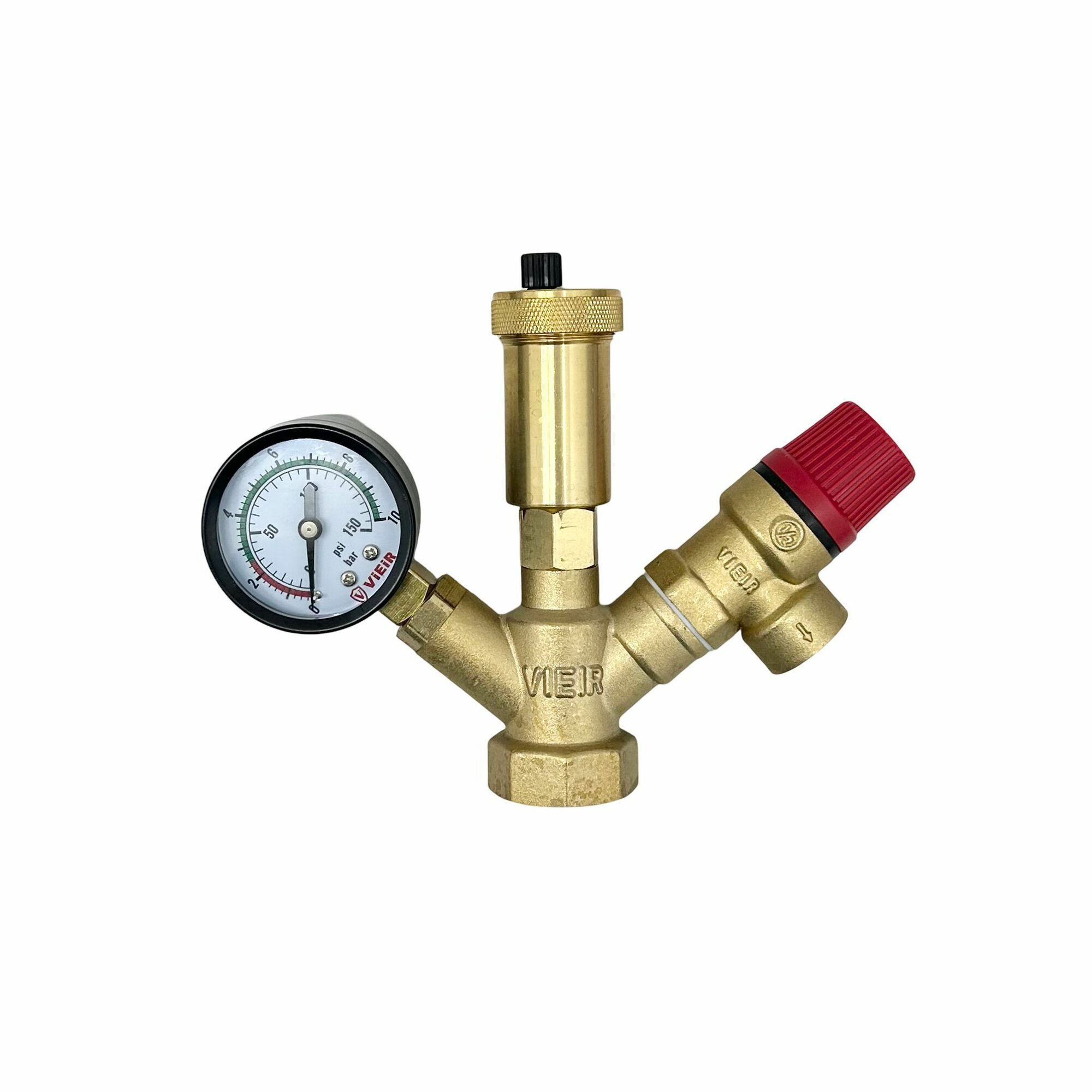 Группа безопасности котла VIEIR AQ1123 (мини) латунная