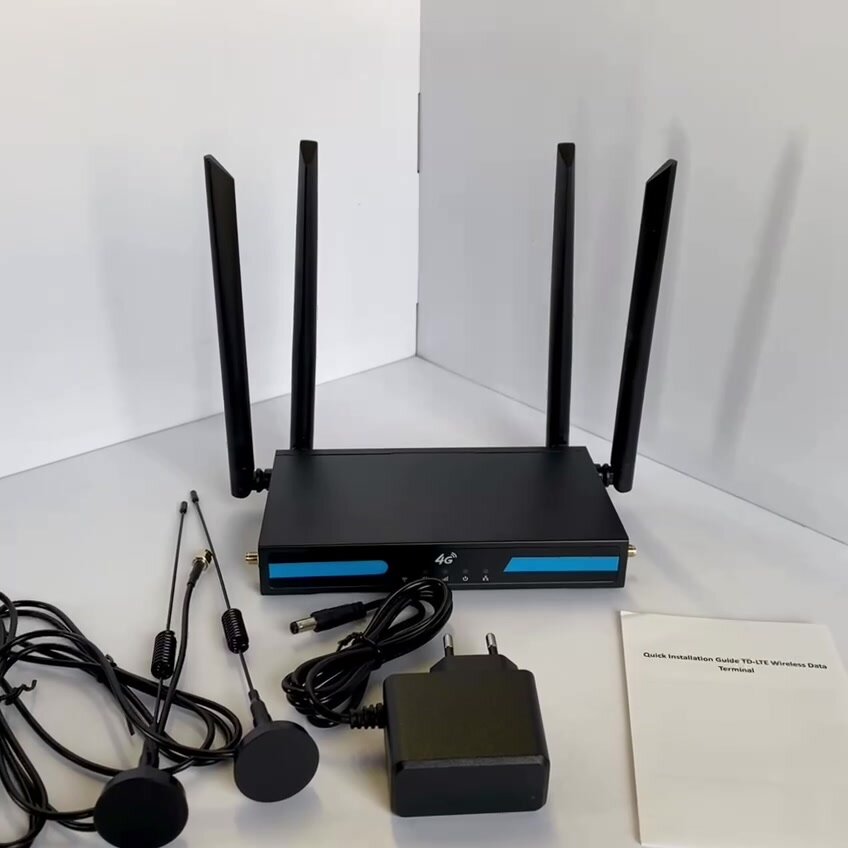 Роутер WiFi с сим картой 5G 4G LTE с внешними выносными антеннами — фото 1