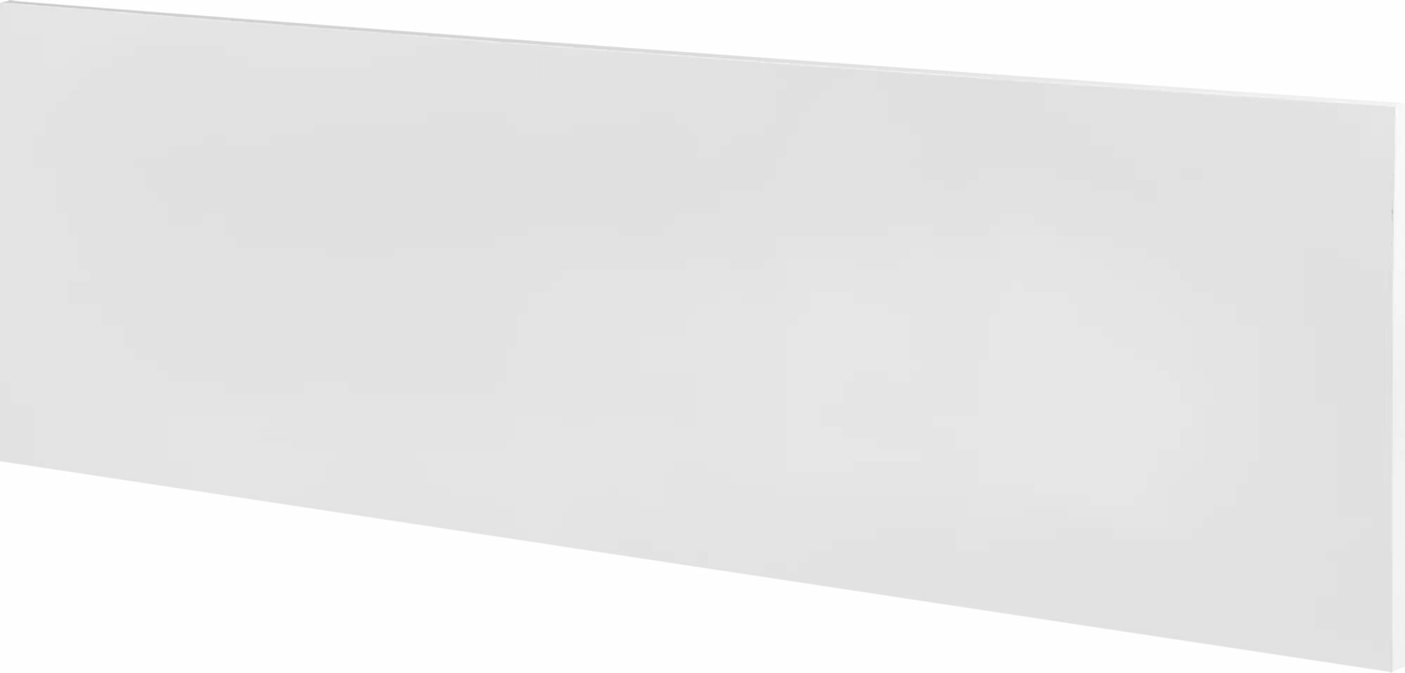 Фасад для кухонного шкафа Аша Белая 32.2x102.4 см Delinia ID ЛДСП цвет белый