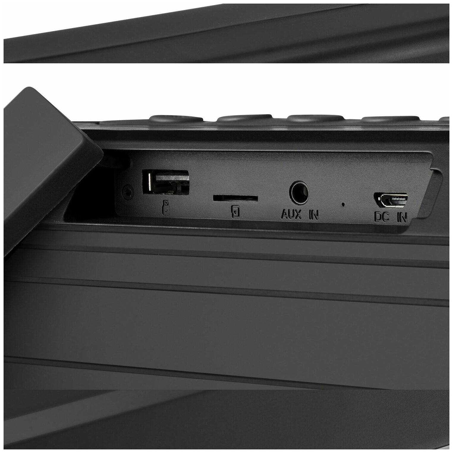 Портативная колонка HYUNDAI , 10Вт, черный - фото №8